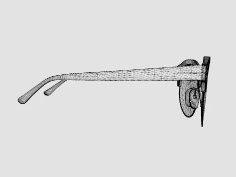 TomFord - FT0608 01B Sunglasses 3D Model