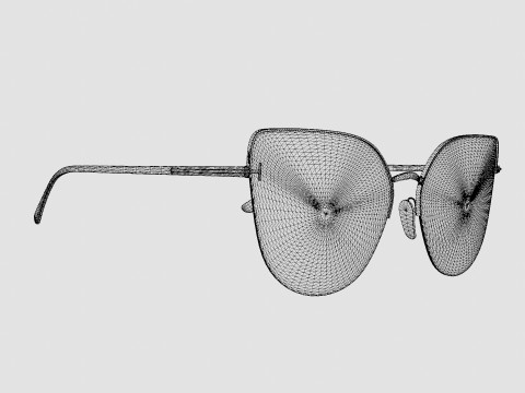 TomFord - FT0652 16Z Sunglasses 3D 모델