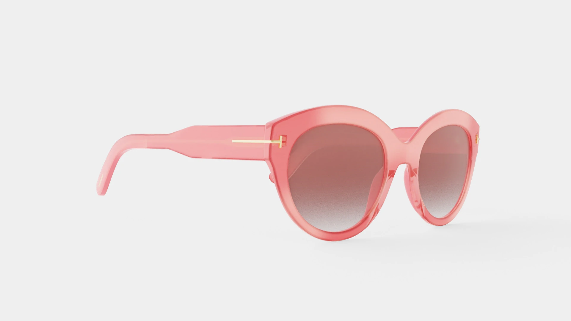 TomFord - Sunglasses 3D Model .c4d .max .obj .3ds .fbx .stl .blend 