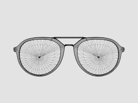 TomFord - FT0674 01B Sunglasses 3D Model