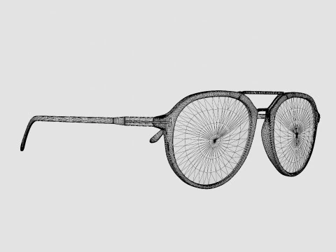 TomFord - FT0674 01B Sunglasses 3D Model