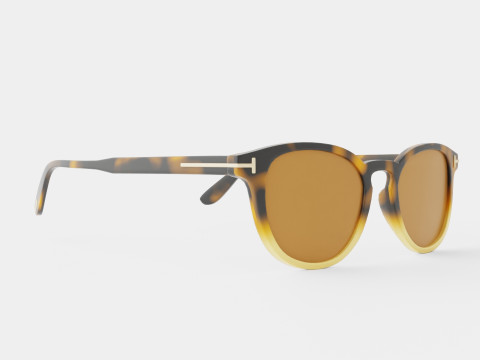 TomFord - FT0834 55E Sunglasses 3D 모델
