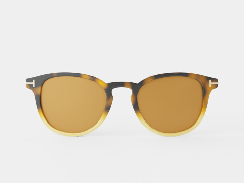 TomFord - FT0834 55E Sunglasses 3D मॉडल