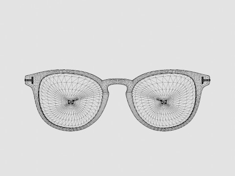 TomFord - FT0834 55E Sunglasses 3D मॉडल
