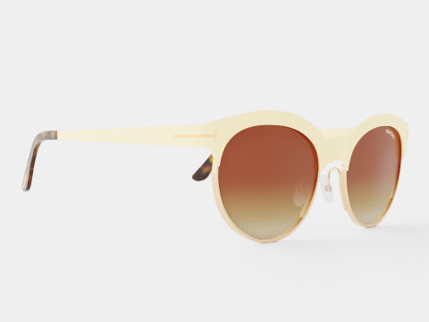 TomFord - FT438 28F Sunglasses 3D 모델