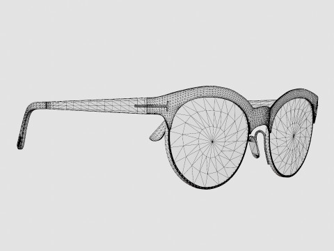 TomFord - FT438 28F Sunglasses Modelo 3D