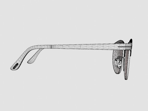 TomFord - FT438 28F Sunglasses Modelo 3D