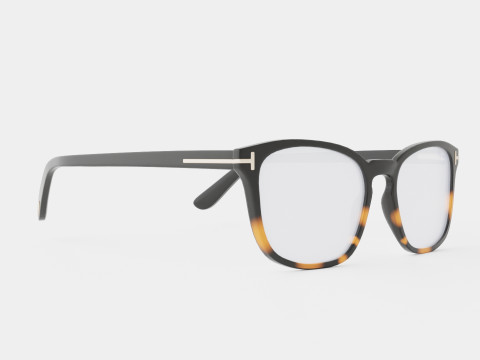 TomFord - FT5605-B 005 Glasses 3Dモデル