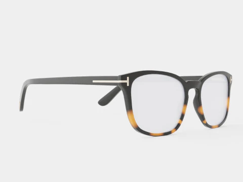 Kacamata TomFord - FT5605-B 005 Model 3D