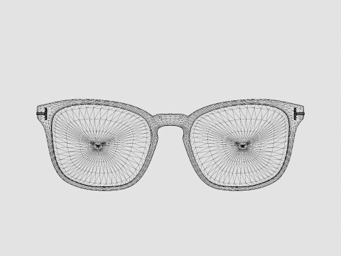 TomFord - FT5605-B 005 Glasses 3D 모델