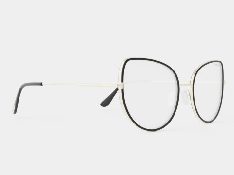TomFord - FT5614-B 001 Glasses 3D Model