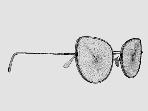 TomFord - FT5614-B 001 Glasses 3D Model