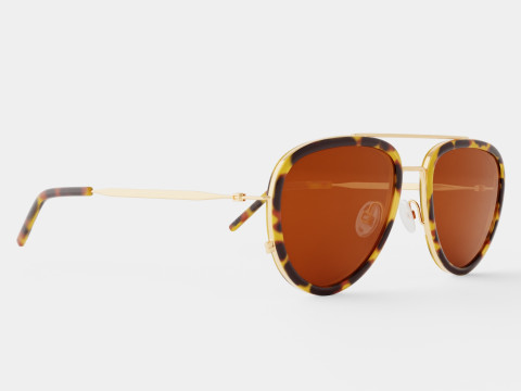 Tomas Maier - TM0009S 002 Sunglasses Modelo 3D