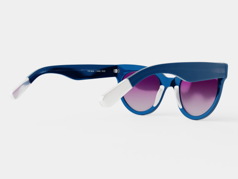 Triwa - OLIVIA INDIGO SHAC163 Sunglasses Model 3D