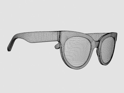 Triwa - OLIVIA INDIGO SHAC163 Sunglasses Model 3D