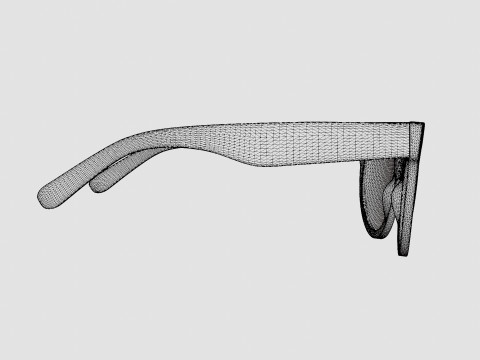 Triwa - OLIVIA INDIGO SHAC163 Sunglasses Model 3D