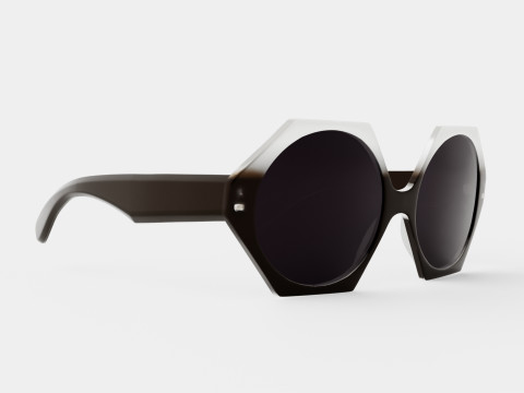 Vasuma - GOLDEN G410 Sunglasses 3D मॉडल