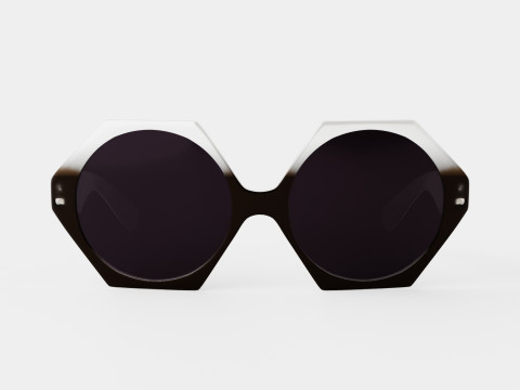 Vasuma - GOLDEN G410 Sunglasses 3D-Modell
