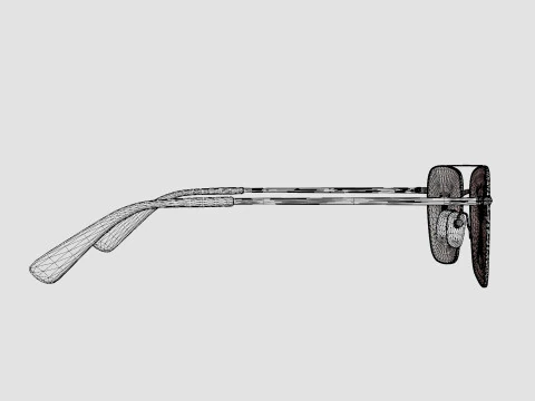 Vasuma - CANEBRAKE C5 Glasses 3D Model