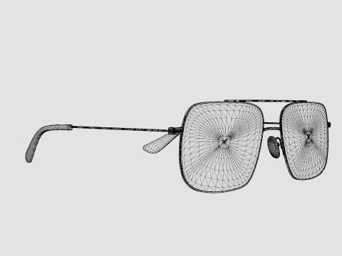 Vasuma - CUBAN C500 Glasses 3D Model