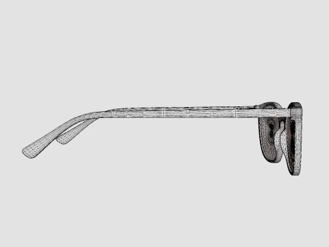 Vasuma - GROUND G300 Glasses 3D Model