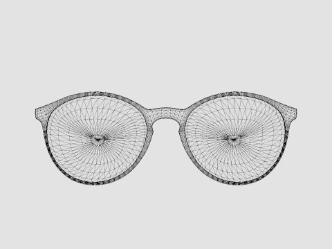 Vasuma - HUNDRED H404 Glasses 3D Model