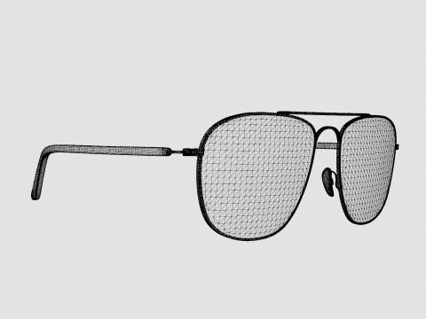Vasuma - Mountain M210 Sunglasses 3D Model