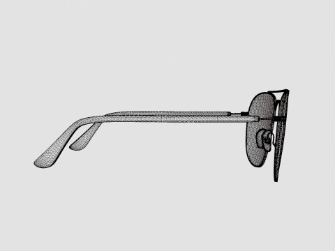 Vasuma - Mountain M210 Sunglasses 3D Model