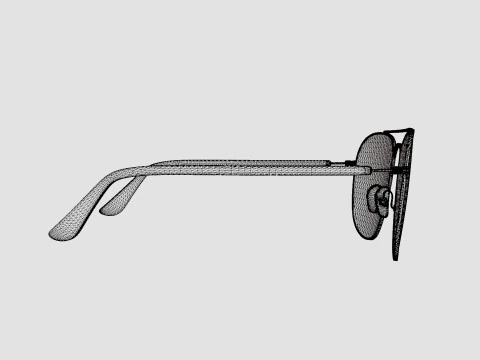 Vasuma - Mountain M210 Sunglasses 3D Model
