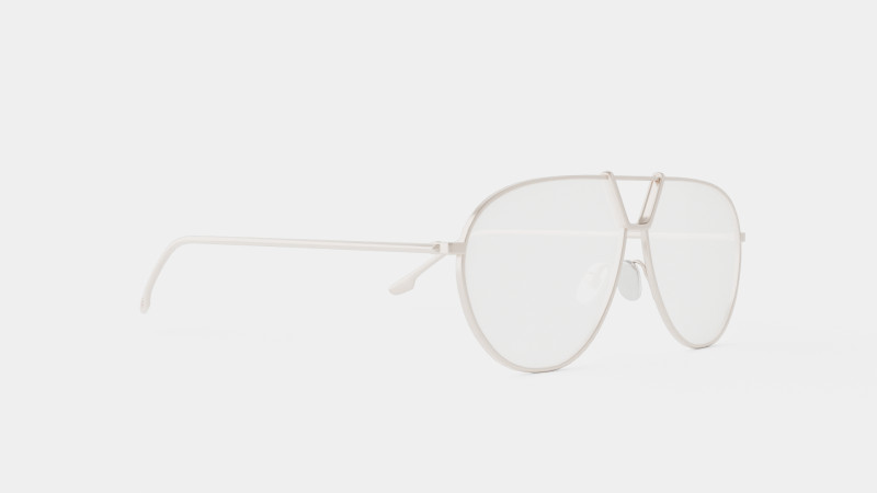 Victoria Beckham - VB2106 714 Glasses 3D Model .c4d .max .obj .3ds .fbx .stl .blend