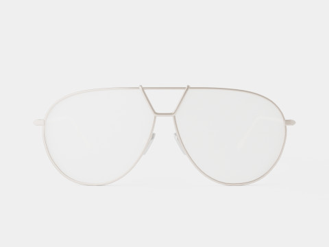 Victoria Beckham - VB2106 714 Glasses 3D Model