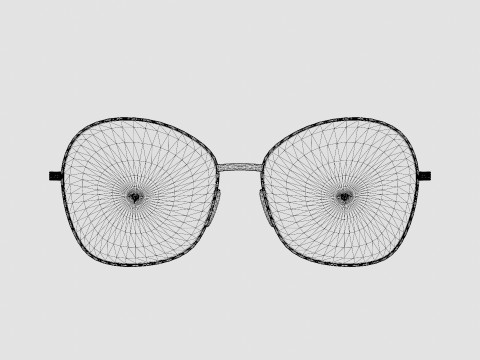 Victoria Beckham - VB220 214 Glasses 3D Model