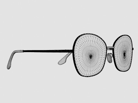 Victoria Beckham - VB220 214 Glasses 3D Model
