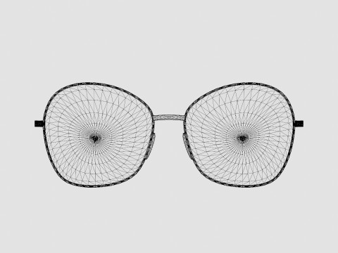 Victoria Beckham - VB220 714 Glasses 3Dモデル
