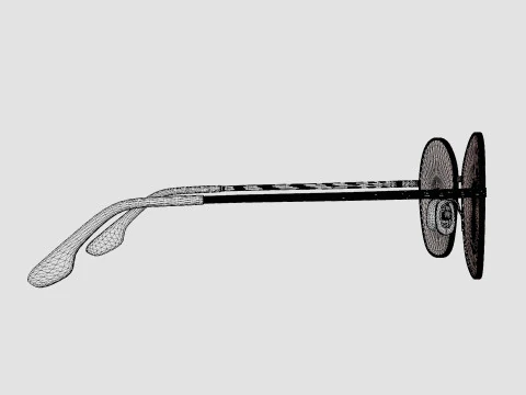 Victoria Beckham - VB220 714 Glasses 3D Model
