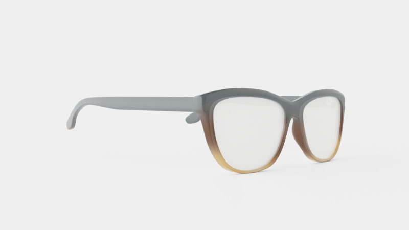 Victoria Beckham - VB2607 038 Glasses 3D Model .c4d .max .obj .3ds .fbx .stl .blend