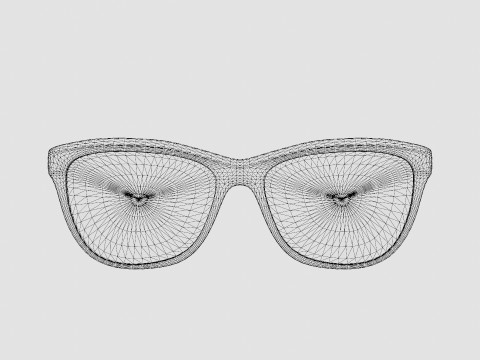 Victoria Beckham - VB2607 773 Glasses 3D Model