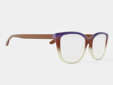 Victoria Beckham - VB2608 219 &Oacute;culos Modelo 3D