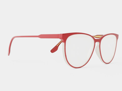 Victoria Beckham - VB2610 607 Glasses 3D Модель