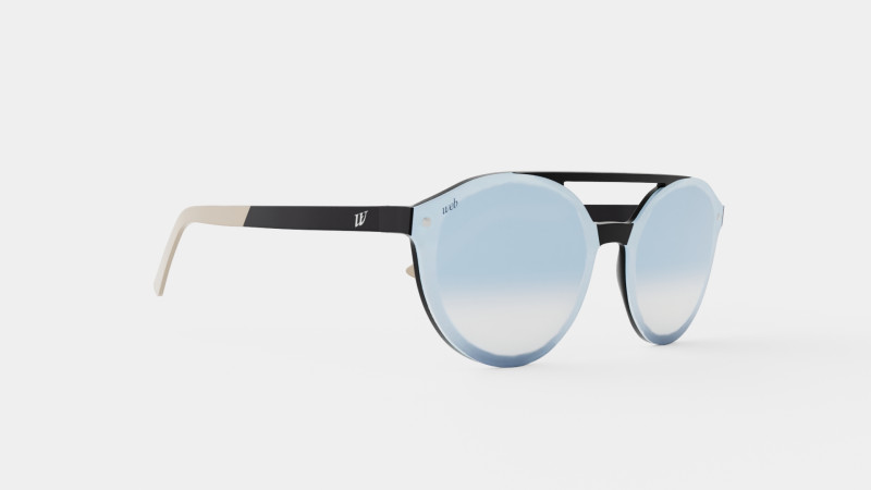 Web - WE0184 02C Sunglasses 3D-Modell .c4d .max .obj .3ds .fbx .stl .blend