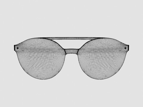 Web - WE0184 02C Sunglasses 3D-Modell