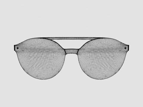 Web - WE0184 02C Sunglasses 3D Model