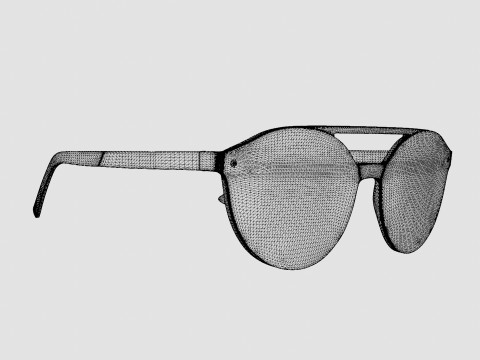 Web - WE0184 02C Sunglasses 3D-Modell