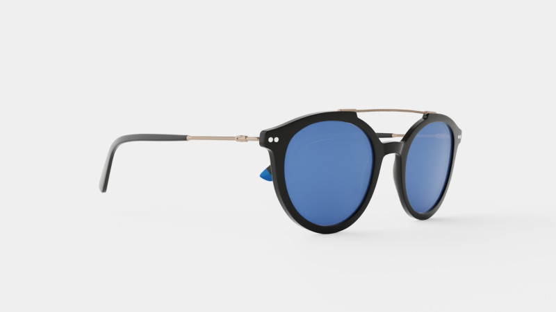 Web - WE0185 01V Sunglasses Modelo 3D .c4d .max .obj .3ds .fbx .stl .blend 