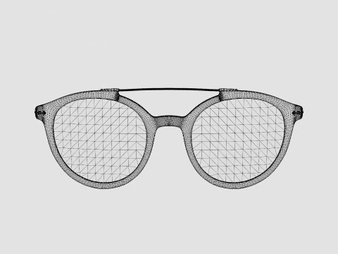 Web - WE0185 01V Sunglasses 3D Model