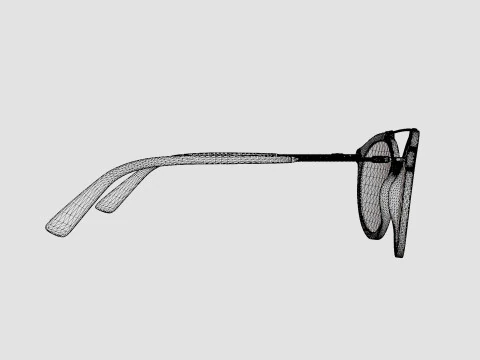 Web - WE0185 01V Sunglasses 3D Model