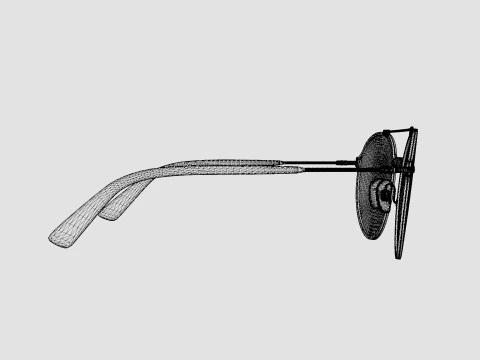 Web - WE0194 08V Glasses 3D Model