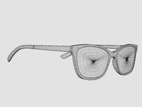 William Morris - 50043 C1 Glasses 3D Model