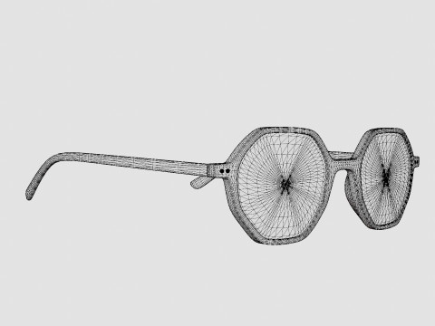 William Morris - 50167 C3 Glasses 3D Model