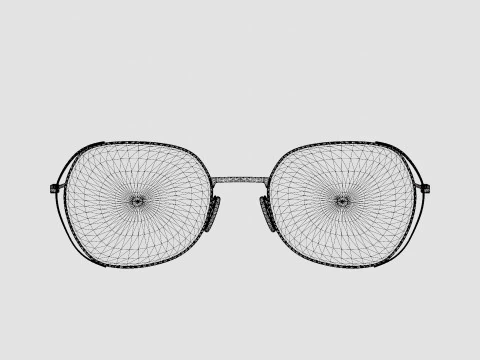 William Morris - 50171 C3 Glasses 3D Model